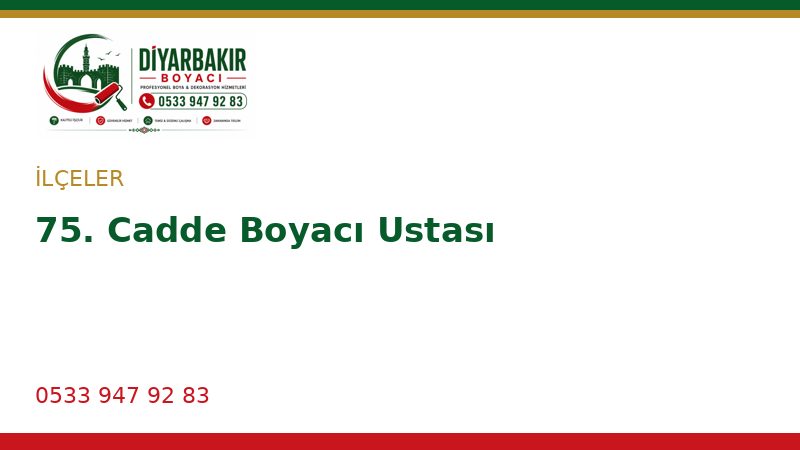 75. Cadde Boyacı Ustası